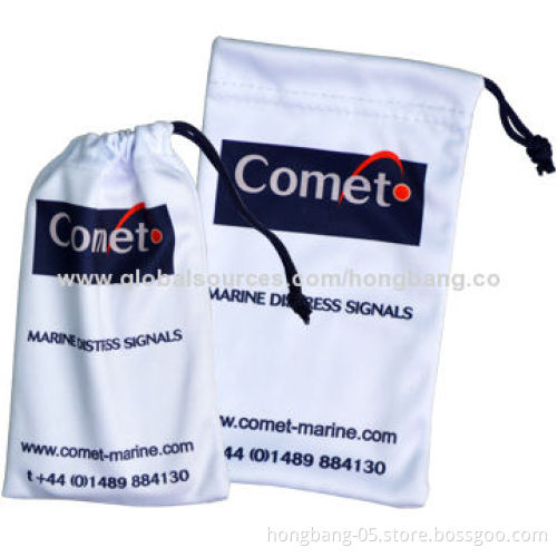 Customized microfiber pouch